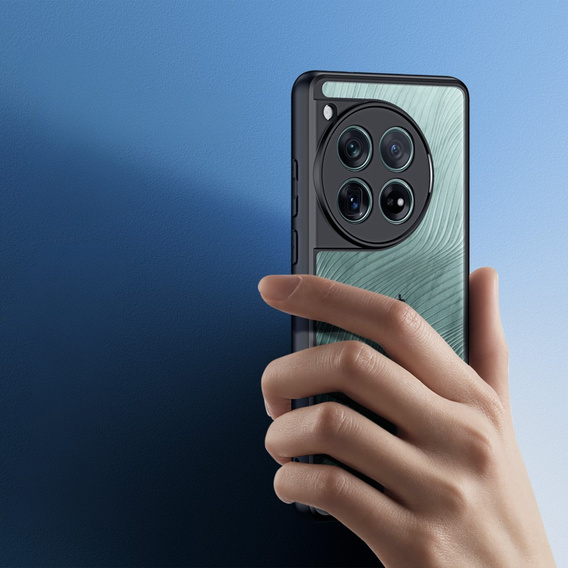 DuxDucis tok OnePlus 12, Aimo case, átlátszó / fekete