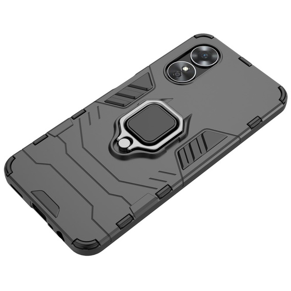 Telefontok a Oppo A17, Kickstand Ring, fekete