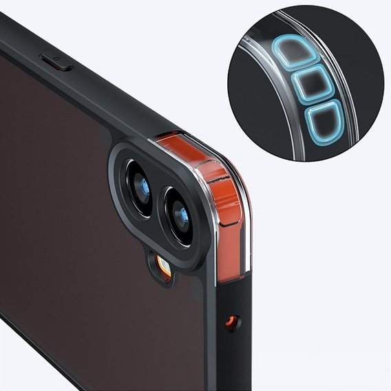 Telefontok a Nothing CMF Phone 1, Fusion Hybrid, átlátszó