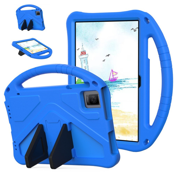 Gyermek tok T Tablet 5G, fogantyúval, kék