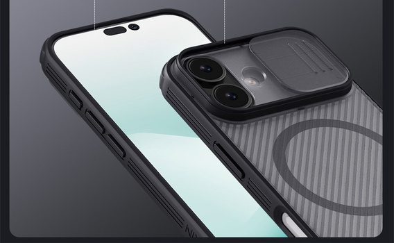 Nillkin CamShield Pro mágneses tok MagSafe funkcióval iPhone 17-hez