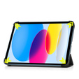Tok iPad 10.9 2022 10 Gen, Smartcase tolltartóval, fekete