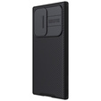 Tok Samsung Galaxy S22 Ultra, páncélozott Nillkin, CamShield Pro, fekete