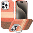Tok iPhone 15 Pro Max készülékhez, Frame Kickstand, MagSafe, Sunset Orange