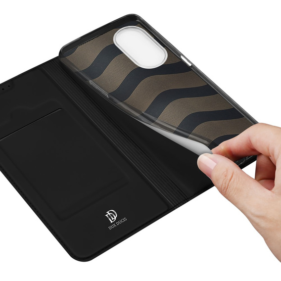 Dux Ducis Telefontok a Oppo A78 5G, Skinpro, fekete