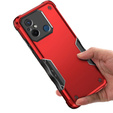 Páncélozott tok a Xiaomi Redmi 12C, Dual-Layer, piros