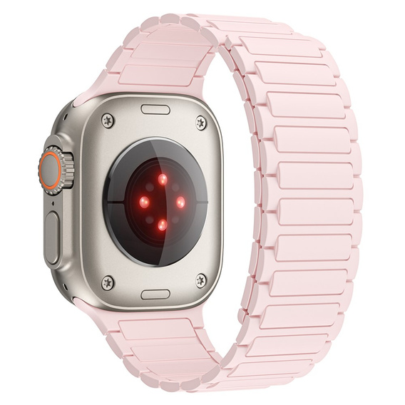 Szilikon szíj Apple Watch 1/2/3/4/4/5/6/7/8/9/SE/ULTRA/ULTRA 2 42/44/45/45/49MM órához