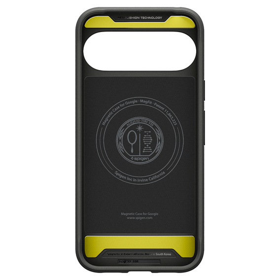 Spigen Rugged Armor MagSafe tok a Google Pixel 10 Pro XL-hez, Fekete