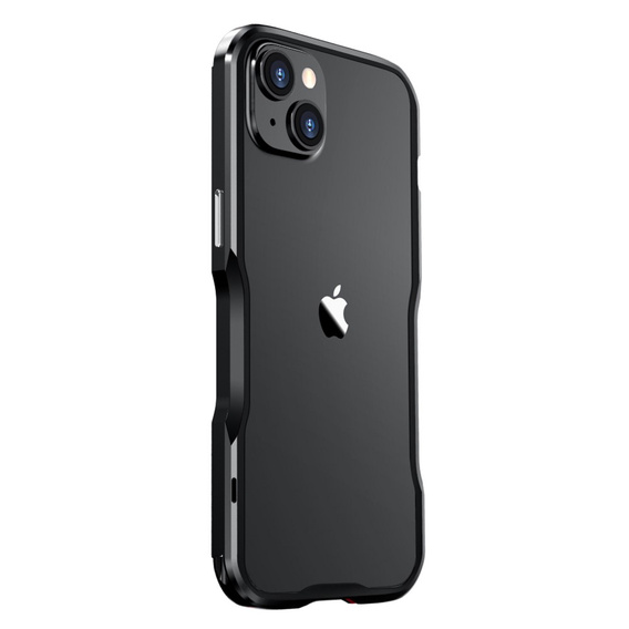 Teletok LUPHIE iPhone 14-hoz, Armor Bumper, fekete