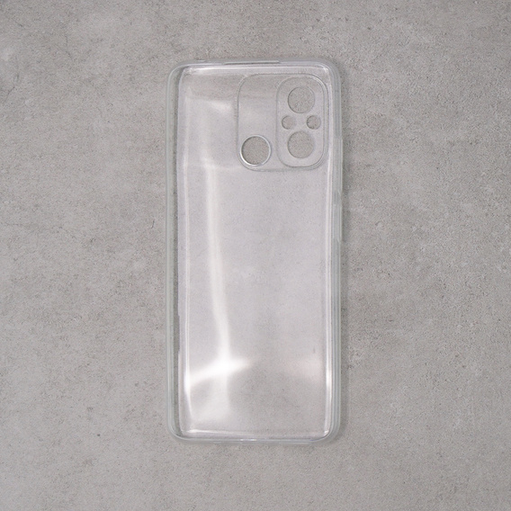 Vékony tok a Xiaomi Redmi 12C, Slim, átlátszó