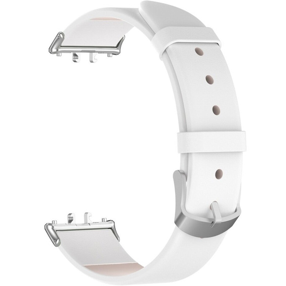 Bőrszíj Samsung Galaxy Fit 3 készülékhez, fehér