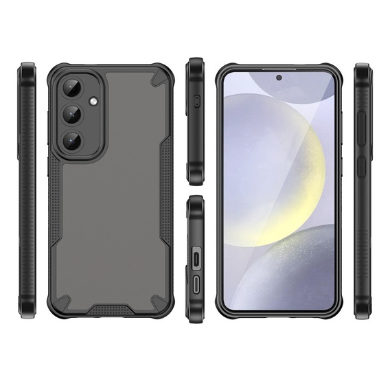 Telefontok a Samsung Galaxy S25+ Plus, Armor Frosted Case, fekete