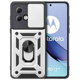 Telefontok a Motorola Moto G84 5G, CamShield Slide, ezüst
