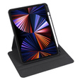 Tok iPad Pro 11" 2022/2021/2020 (4/3/2 gen.), tolltartóval, 360°-os forgatható, fekete