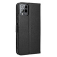 Pattintható tok a T Phone Pro 5G, Wallet Magnet, fekete