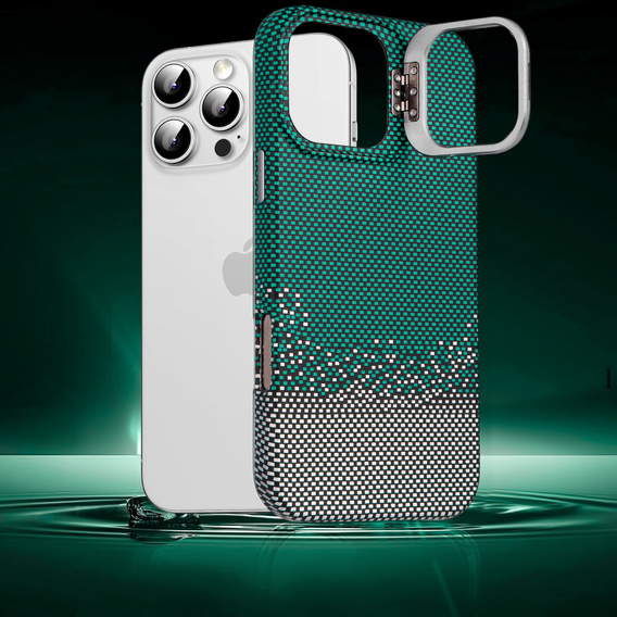 Tok iPhone 16 Pro készülékhez, Frame Kickstand, MagSafe, Sand Green