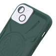 Tok iPhone 15, ERBORD Armor Mag, zöld