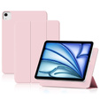 Tok Apple iPad Air 13" 6 gen. 2024 (A2836, Magnetic smartcase, rózsaszín