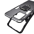 Telefontok a Realme 8 / 8 Pro, Kickstand Ring, fekete