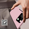 Flip tok Samsung Galaxy A55 5G, Smart View Wallet, rózsaszín