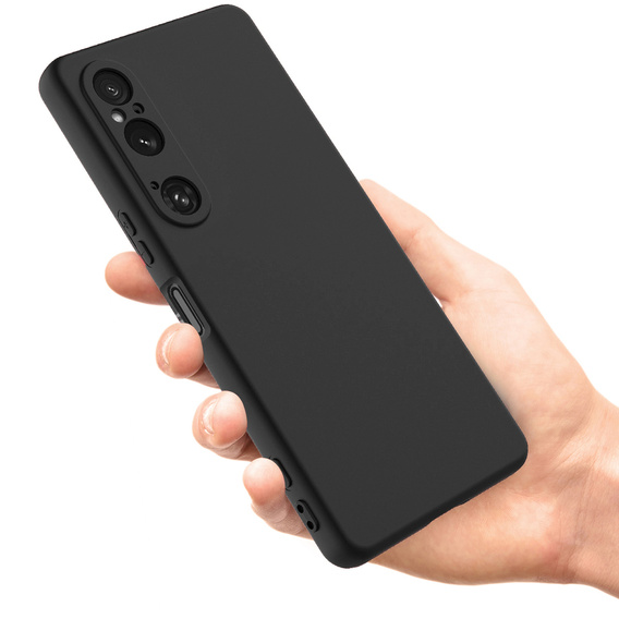 Vékony tok a Sony Xperia 1 VI, Slim, fekete