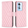 Pattintható tok a Oppo Reno 11F 5G, Wallet, BINFEN COLOR, rózsaszín