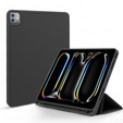Tok Apple iPad Pro 13" 7 gen. 2024 (A2925, Smartcase tolltartóval, fekete