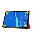 Tok Lenovo Tab M10 Plus TB-X606F, Smartcase, piros