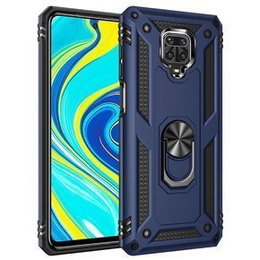 Páncélozott telefontok a Xiaomi Redmi Note 9S / 9 Pro, Nox Case Ring, sötétkék
