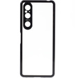 Tok Sony Xperia 1 V, Magnetic Dual Glass, fekete