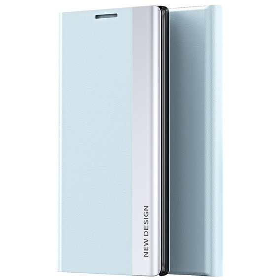 Pattintható tok a Samsung Galaxy A33 5G, Side Magnetic, világoskék