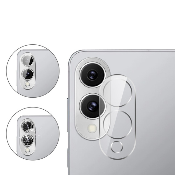 Edzett kameraüveg Samsung Galaxy S25 Edge, átlátszó