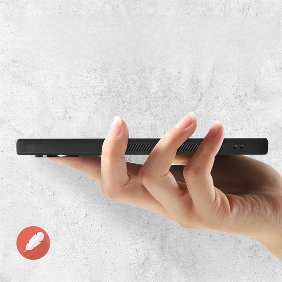 Telefontok a Xiaomi 13, Leather Hybrid MagSafe, fekete