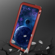 Love Mei Telefontok a Samsung Galaxy A52/A52s, armored with glass, piros