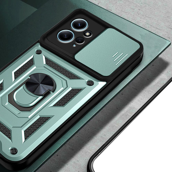 Telefontok a Xiaomi Redmi Note 12 4G, CamShield Slide, zöld