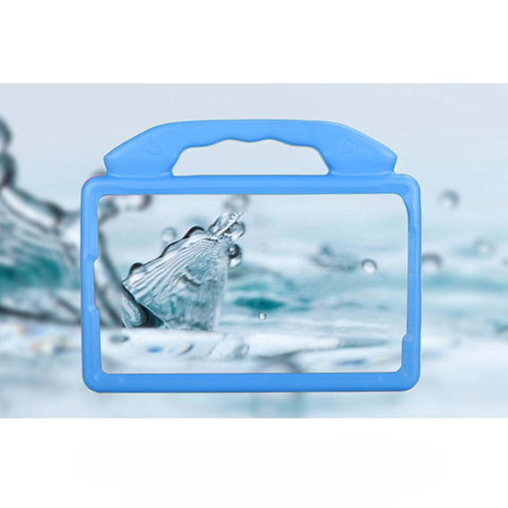 Gyermek tok Samsung Galaxy Tab A 10.1 2019 SM-T510 SM-T515, gyermek tok fogantyúval, kék