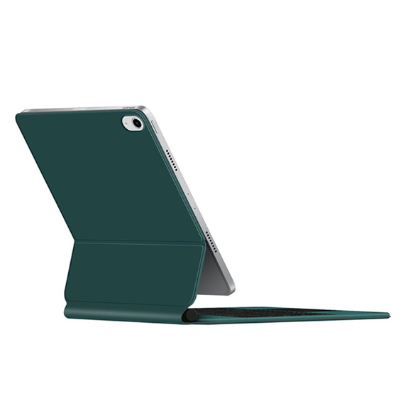 Billentyűzet tok iPad 10.9" 2022 (10 gen.) / iPad 11" 2025 A16 (11 gen.), Magnetic Keyboard Touchpad, zöld