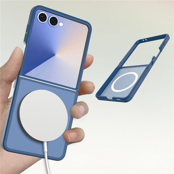 Tok MagSafe - Hybrid tok matt Samsung Galaxy Z Flip7 készülékhez
