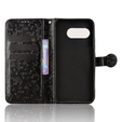 Flap tok T Phone 3 5G, Wallet Rhombus, fekete