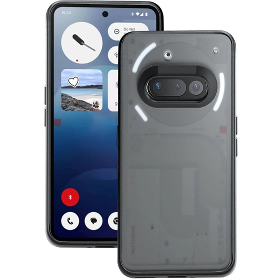 Telefontok a Nothing Phone 3A, Fusion Hybrid, átlátszó / fekete