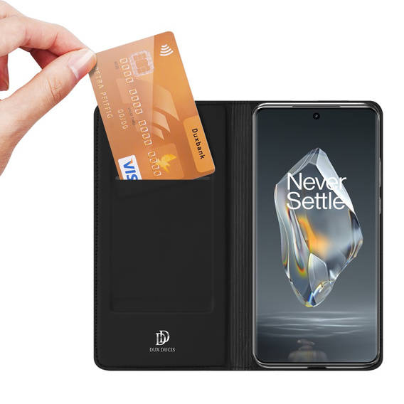 Dux Ducis Telefontok a OnePlus 12R, Skinpro, fekete