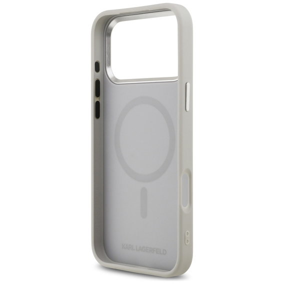 Karl Lagerfeld Karl & Choupette Pins MagSafe tok iPhone 17 Pro-hoz