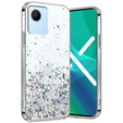 Telefontok a Realme C30 / Narzo 50i Prime, Glittery, átlátszó