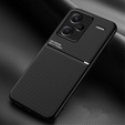 tok Xiaomi Redmi Note 13 Pro+, mágneses markolatlemezzel, fekete