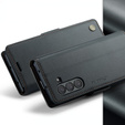 CASEME flip tok Samsung Galaxy Z Fold6 5G, Litchi Wallet, fekete