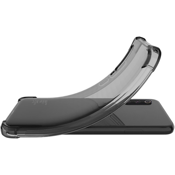 IMAK Telefontok a Asus Zenfone 8, Dropproof, átlátszó / fekete