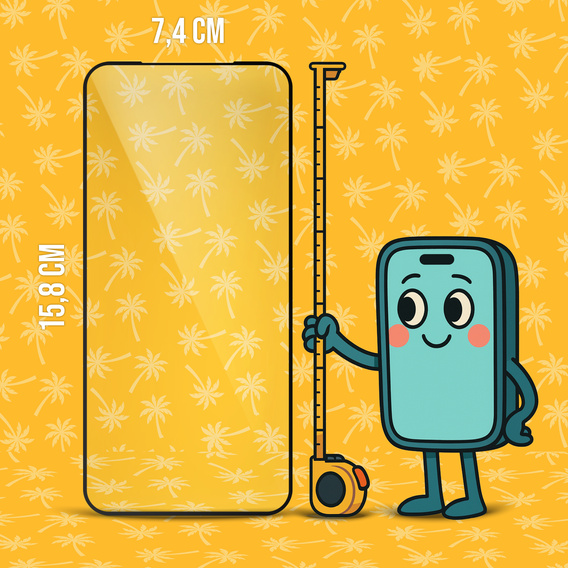 9D Flexi Palm kerámiaüveg a Samsung Galaxy S24 FE készülékhez