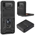 Telefontok a Samsung Galaxy Z Flip 4 5G, CamShield Slide, fekete