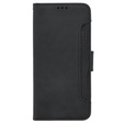 Pattintható tok a Oppo A58 4G, Card Slot, fekete