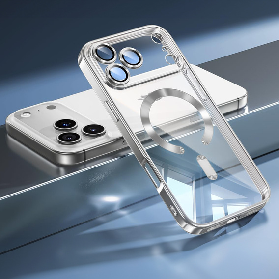 Mágneses tok lencsevédelemmel iPhone 17 Pro Max készülékhez